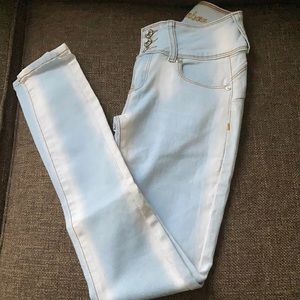 Bamboo skinny jeans